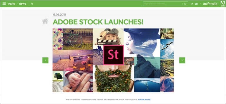 Adobe stock launches