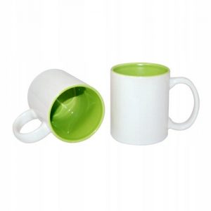 Du puodeliai žaliu vidumi